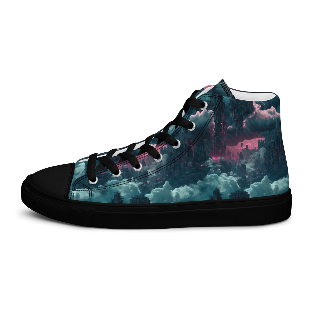 Cloudy Skyscraper - Blue/Magenta - Women’s Shoe - Image 10
