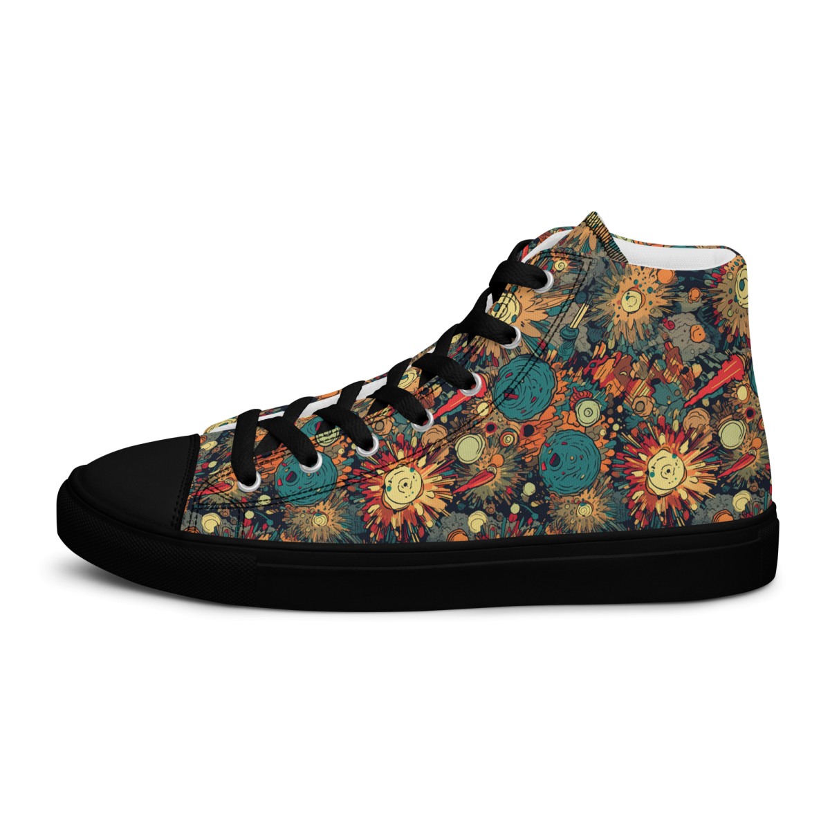 Flaming Fission - Blue/Yellow - Women’s Shoe - Image 10