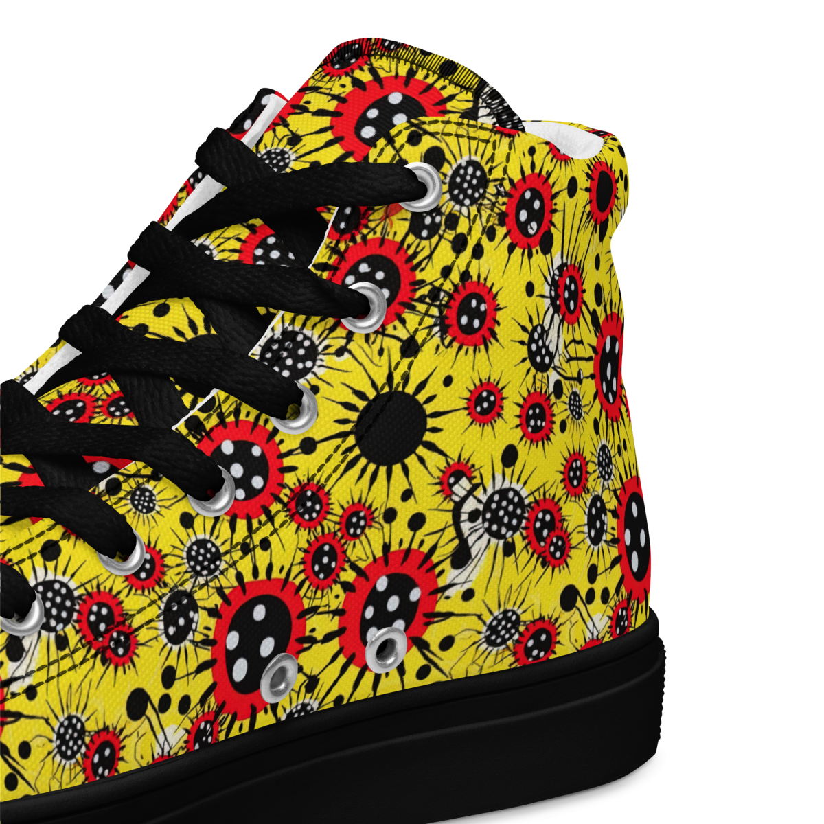 Virus Attack - Yellow/Red - Women’s Shoe - Image 4