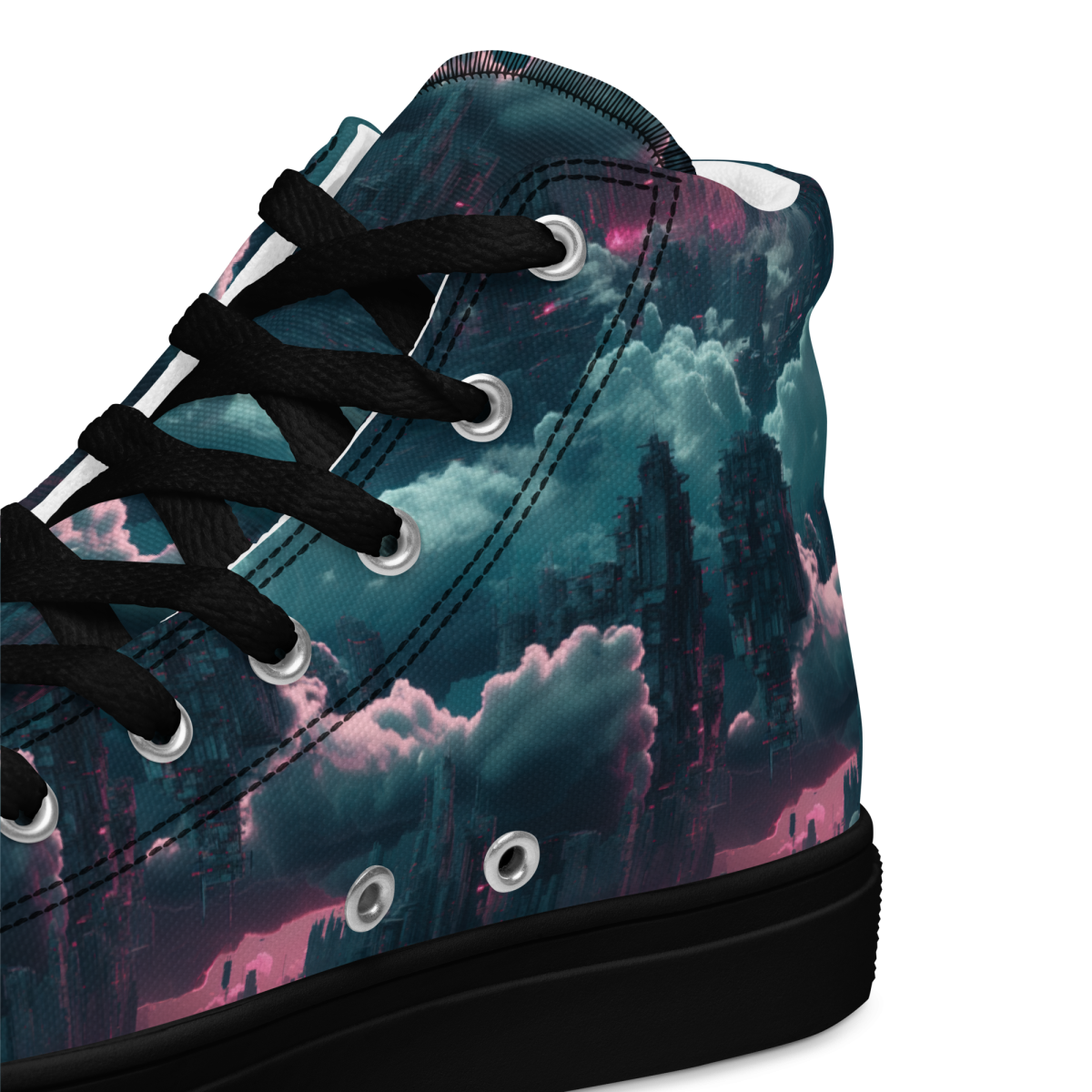 Cloudy Skyscraper - Blue/Magenta - Women’s Shoe - Image 4