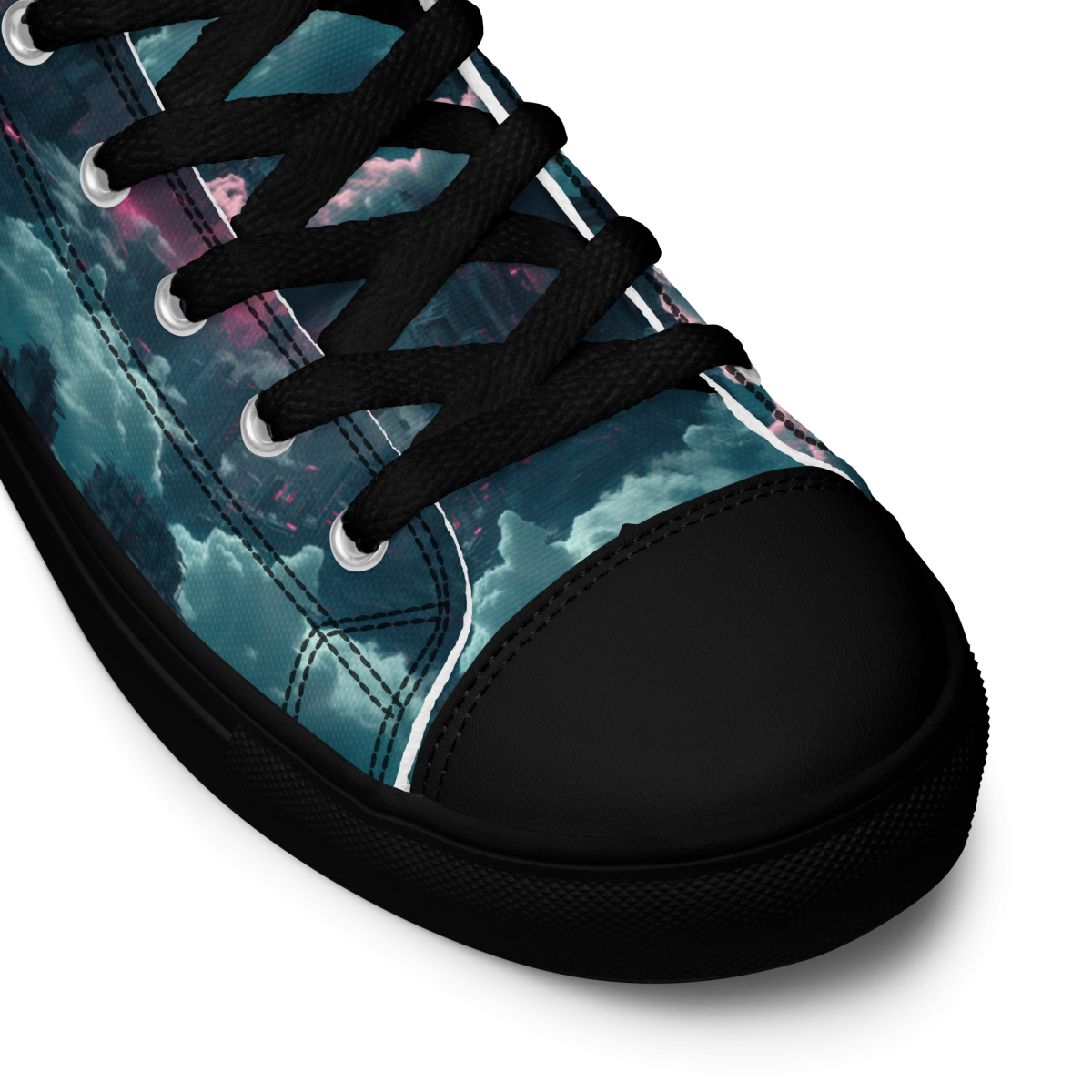 Cloudy Skyscraper - Blue/Magenta - Women’s Shoe - Image 5