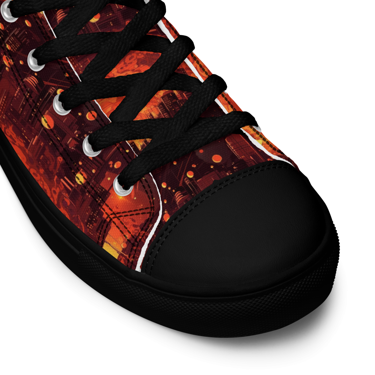 Spiral Flame - Orange/Black - Women’s Shoe - Image 5