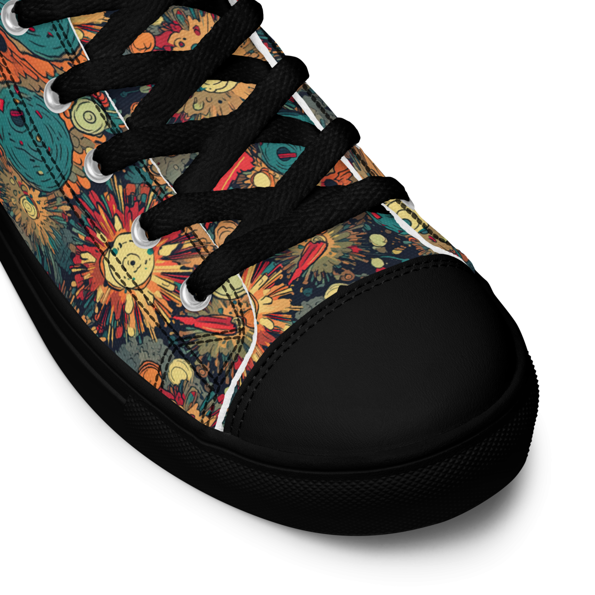 Flaming Fission - Blue/Yellow - Women’s Shoe - Image 5