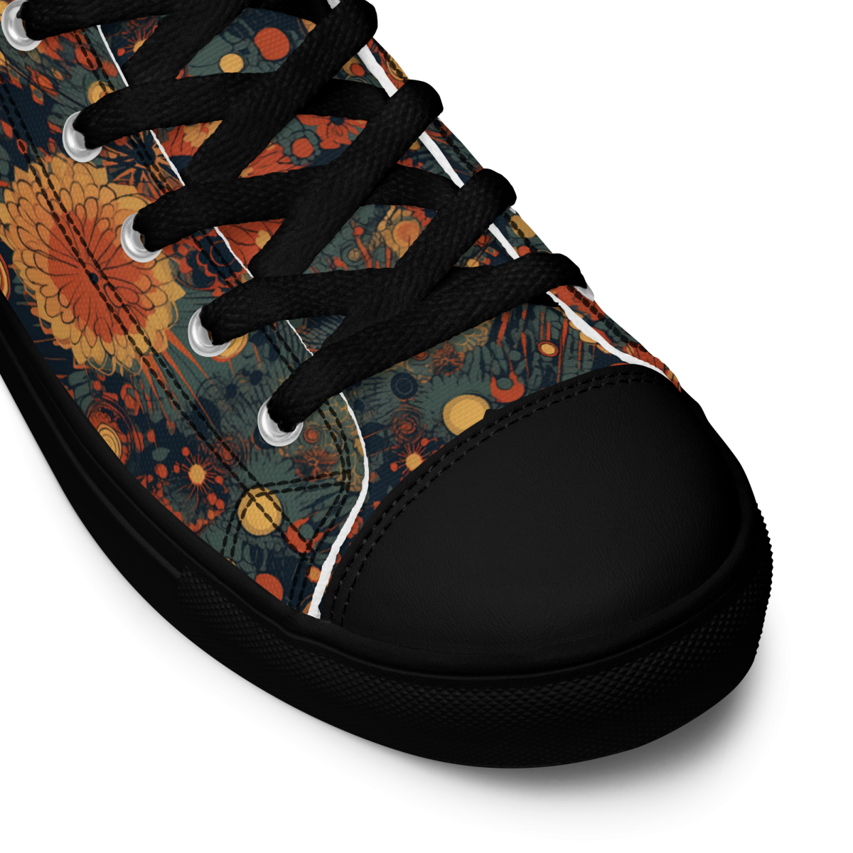 Trampled Flowers - Green/Blue - Women’s Shoe - Image 5