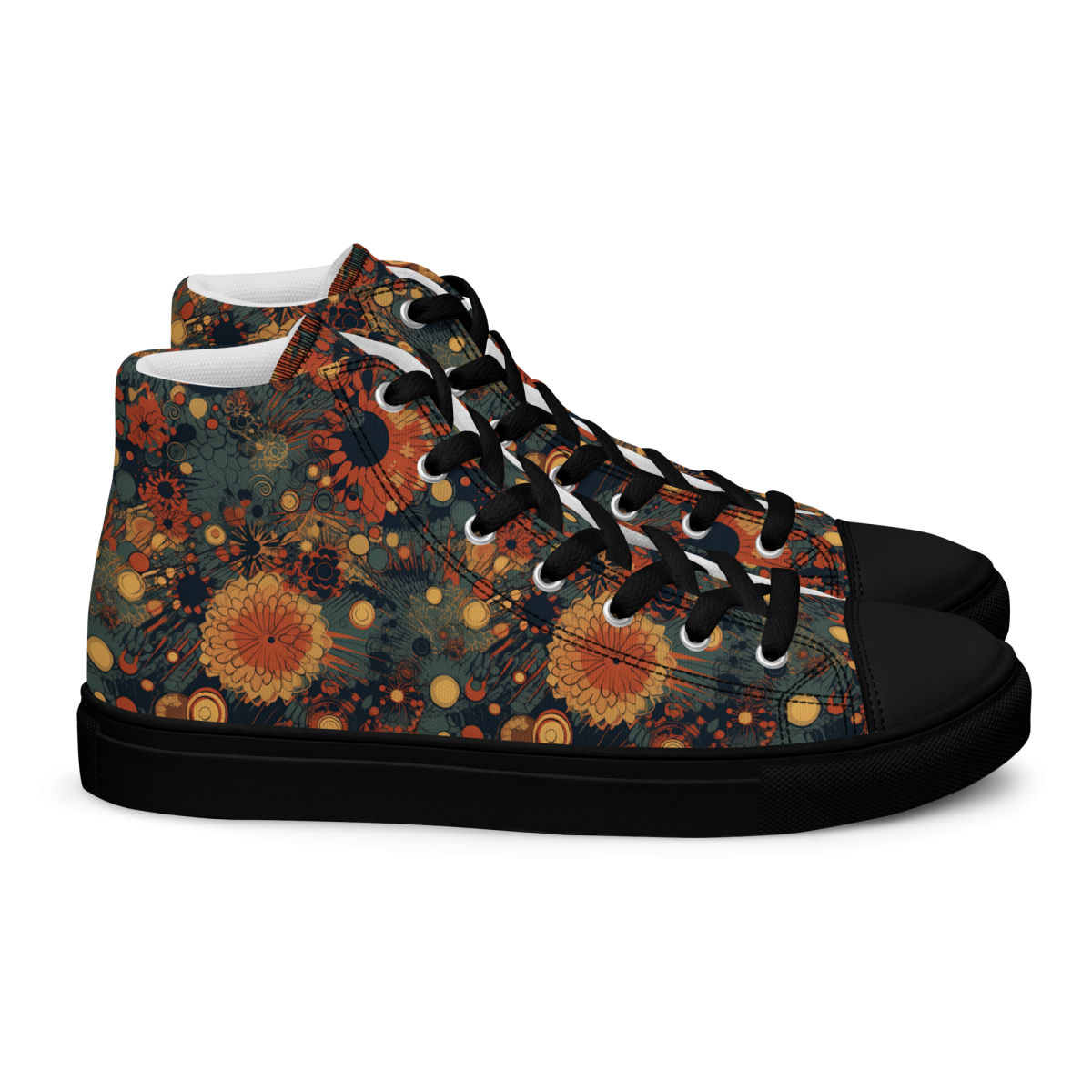 Trampled Flowers - Green/Blue - Women’s Shoe - Image 32