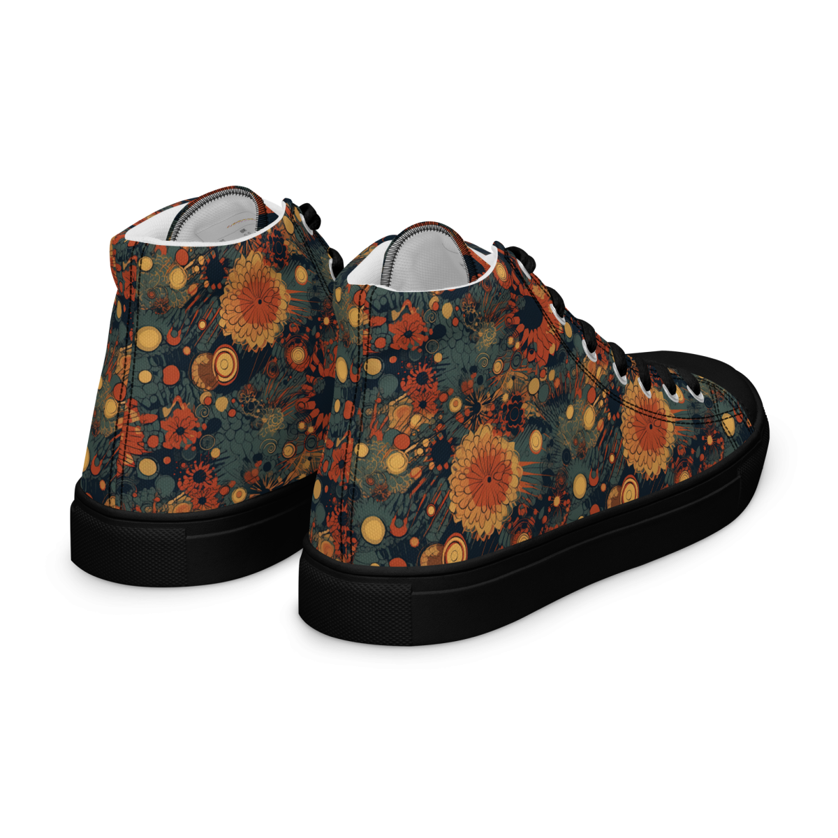 Trampled Flowers - Green/Blue - Women’s Shoe - Image 33