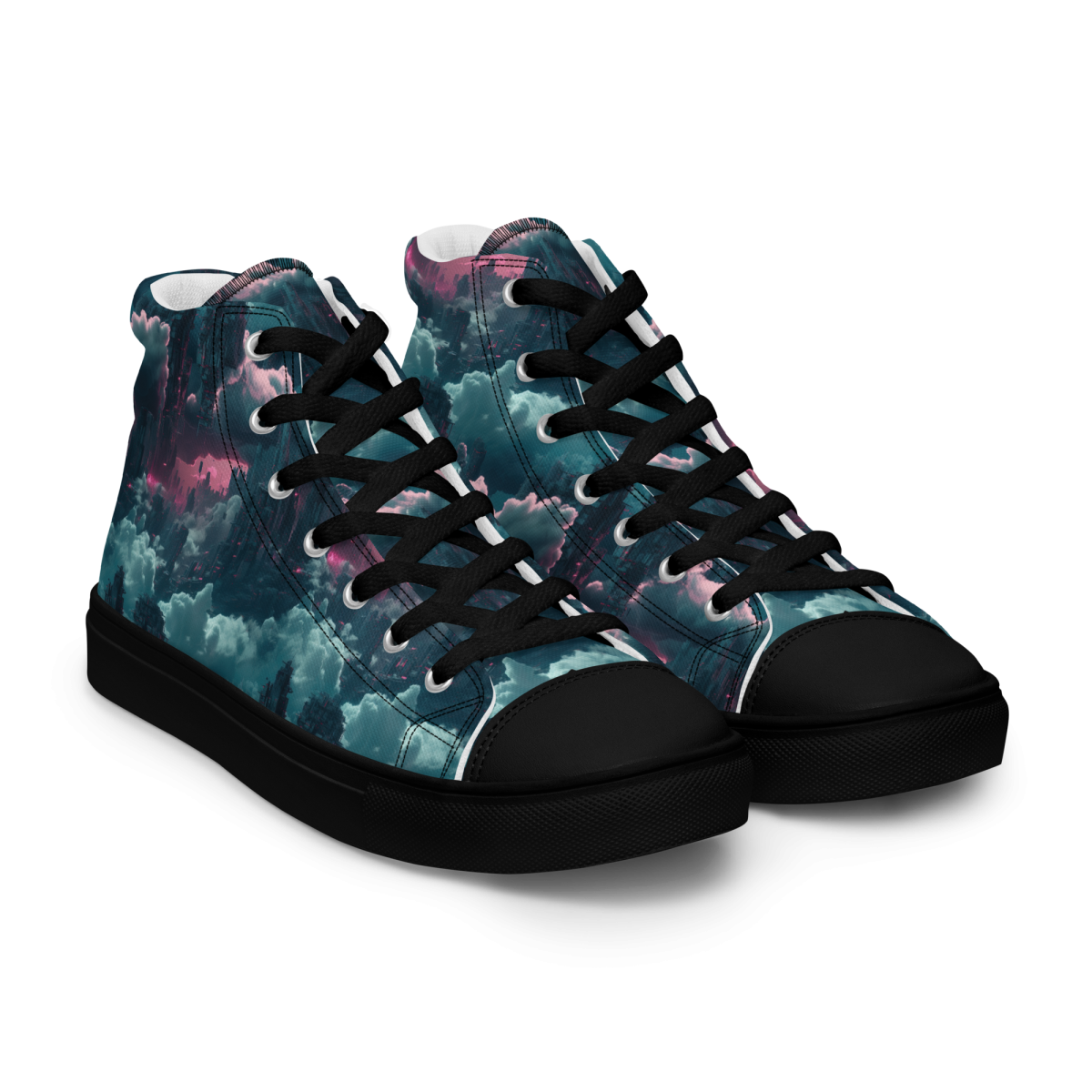 Cloudy Skyscraper - Blue/Magenta - Women’s Shoe