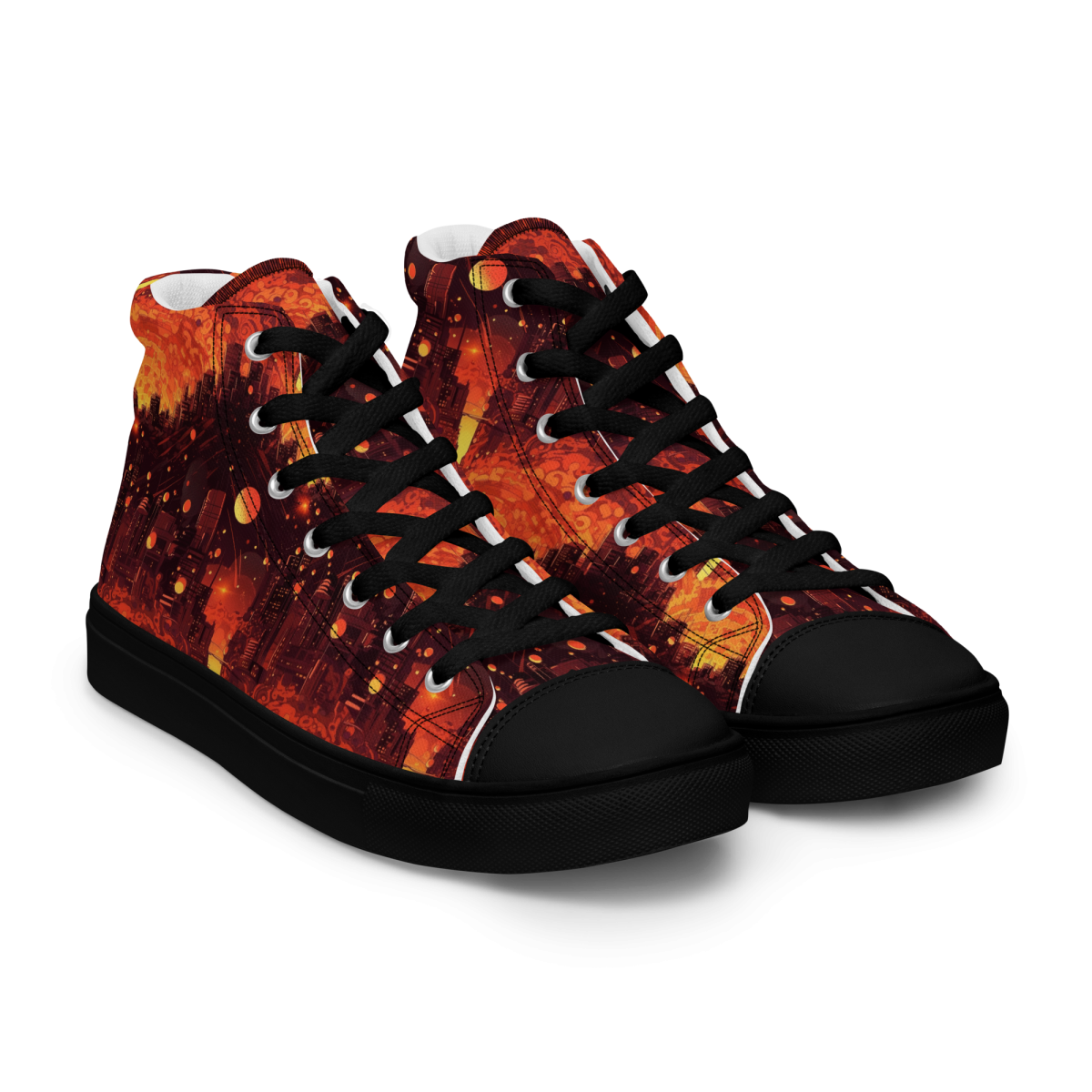 Spiral Flame - Orange/Black - Women’s Shoe