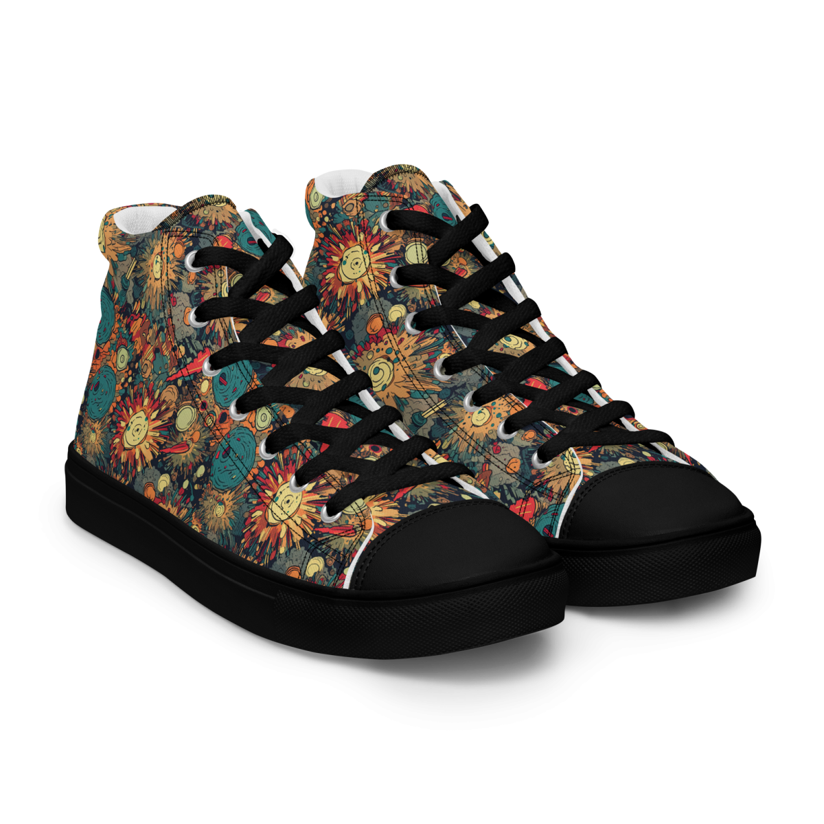 Flaming Fission - Blue/Yellow - Women’s Shoe