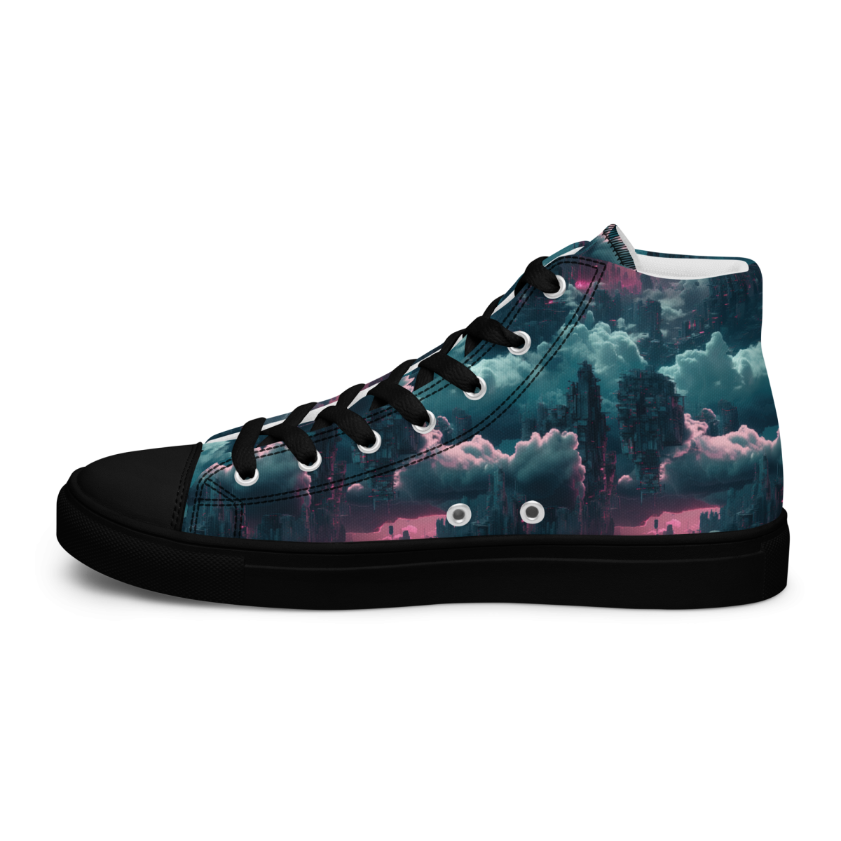 Cloudy Skyscraper - Blue/Magenta - Women’s Shoe - Image 14