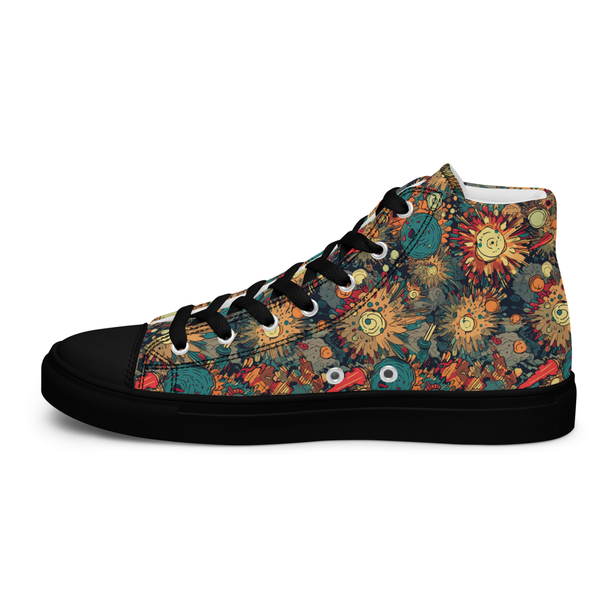 Flaming Fission - Blue/Yellow - Women’s Shoe - Image 14