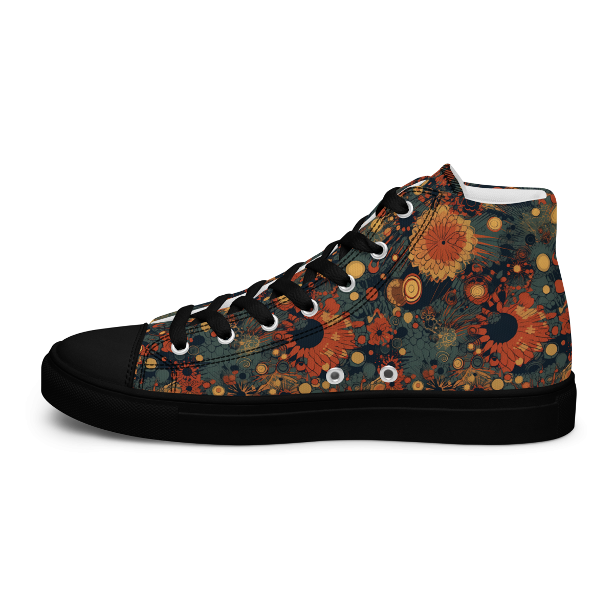 Trampled Flowers - Green/Blue - Women’s Shoe - Image 14