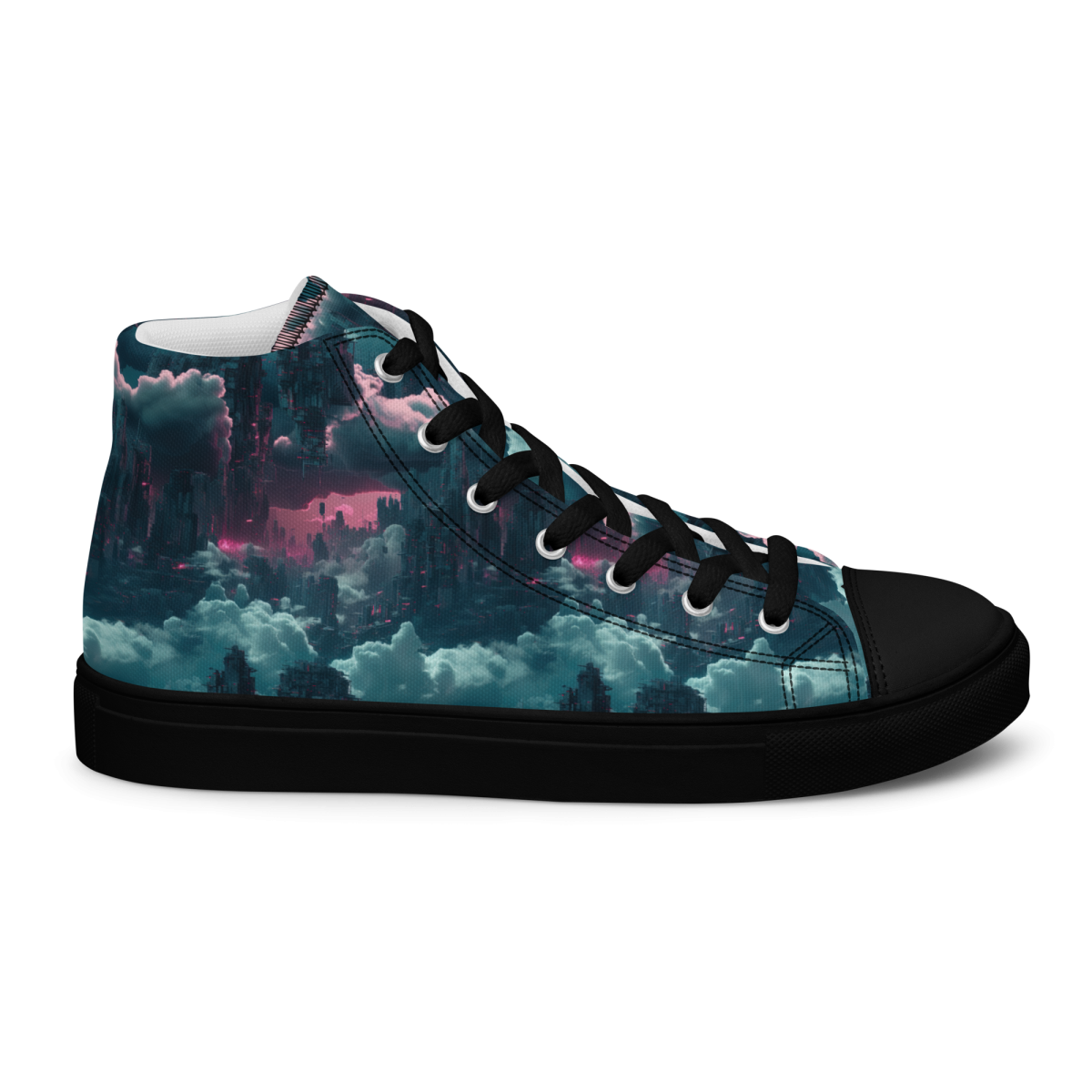 Cloudy Skyscraper - Blue/Magenta - Women’s Shoe - Image 13