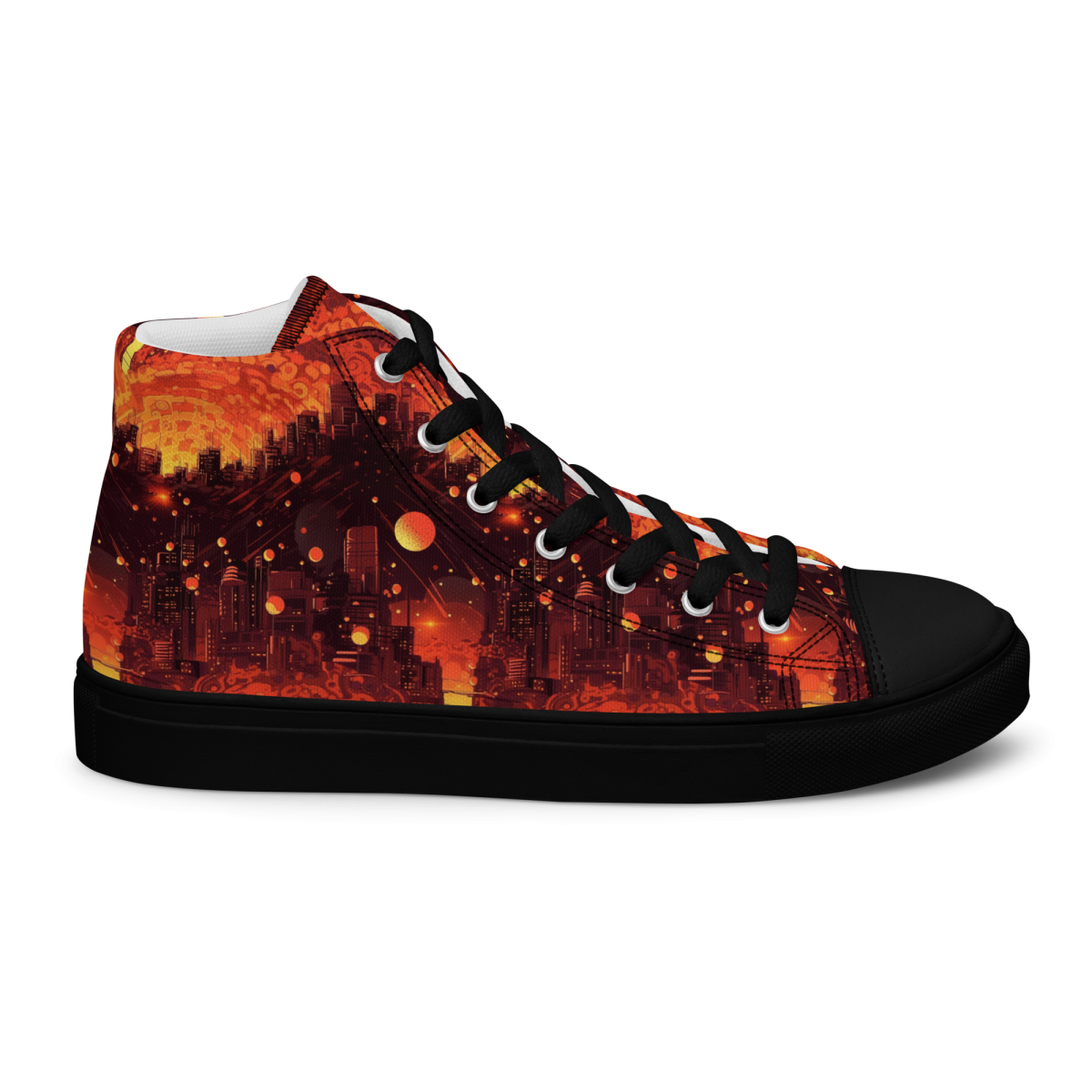 Spiral Flame - Orange/Black - Women’s Shoe - Image 13