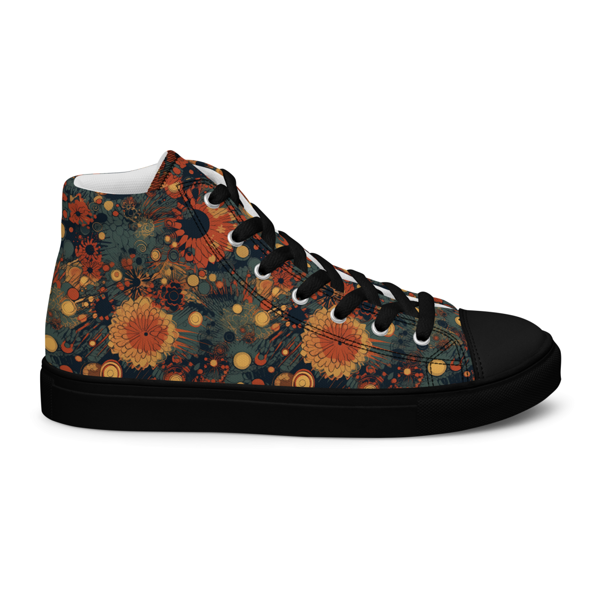 Trampled Flowers - Green/Blue - Women’s Shoe - Image 13