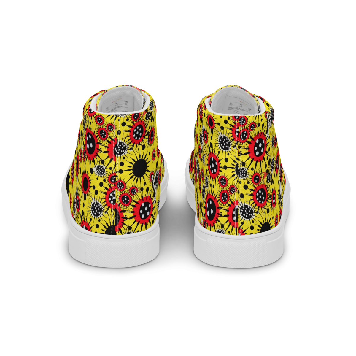 Virus Attack - Yellow/Red - Women’s Shoe - Image 37