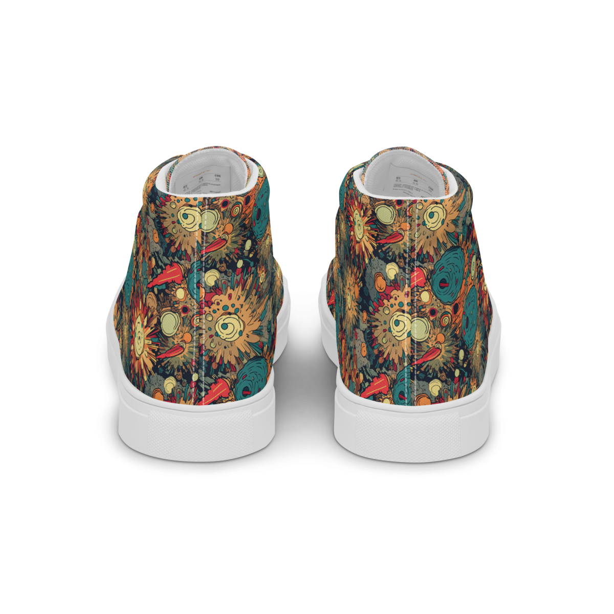 Flaming Fission - Blue/Yellow - Women’s Shoe - Image 36