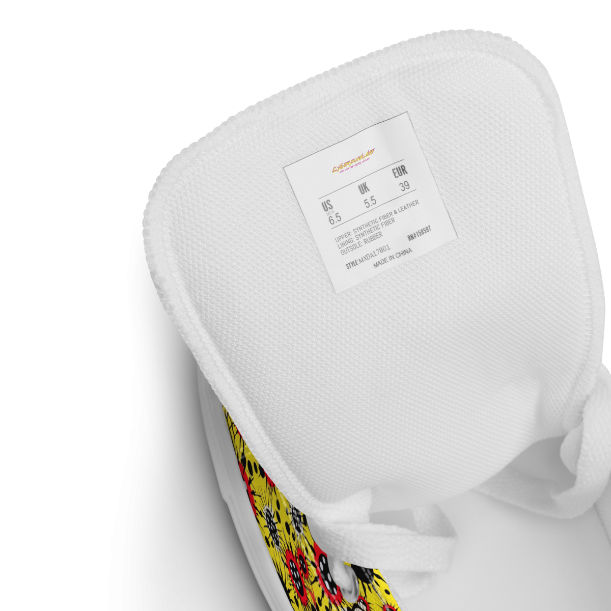 Virus Attack - Yellow/Red - Women’s Shoe - Image 16