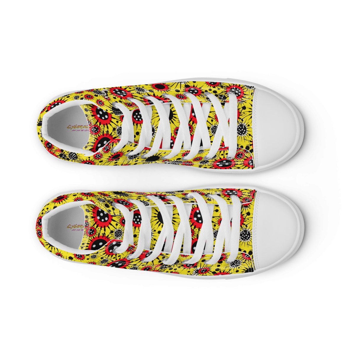 Virus Attack - Yellow/Red - Women’s Shoe - Image 44