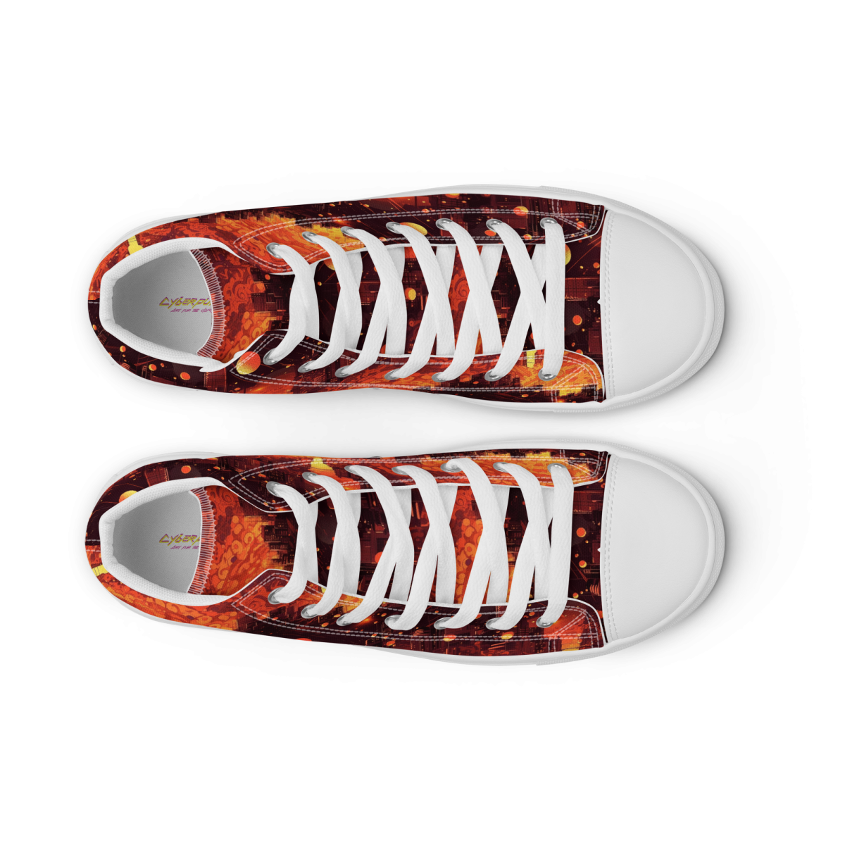 Spiral Flame - Orange/Black - Women’s Shoe - Image 44