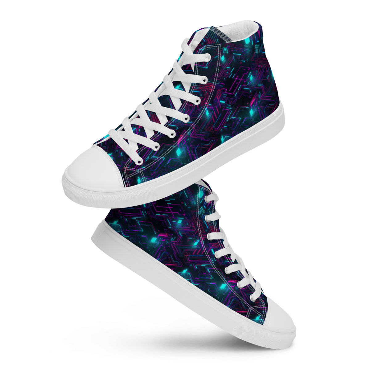 Cyberspace Circuits - Blue - Women’s Shoe - Image 18