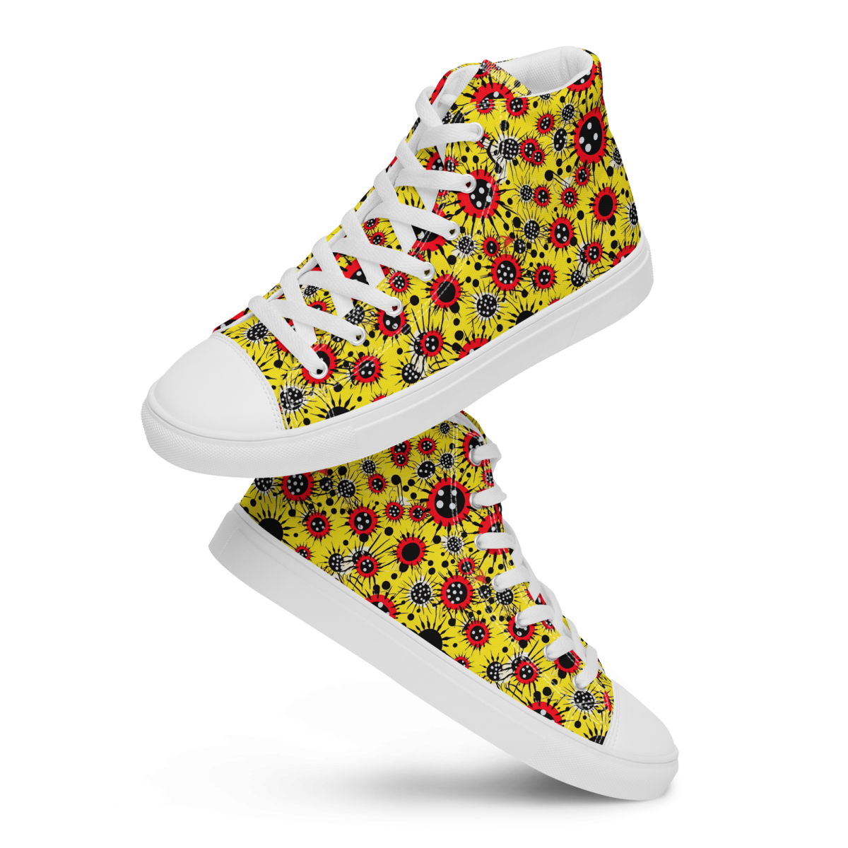 Virus Attack - Yellow/Red - Women’s Shoe - Image 19