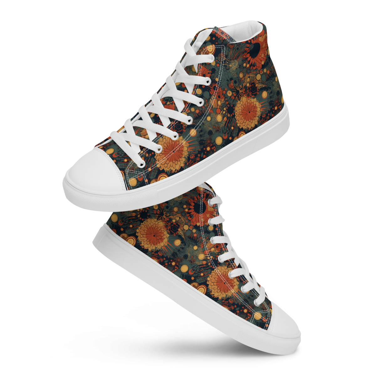 Trampled Flowers - Green/Blue - Women’s Shoe - Image 19