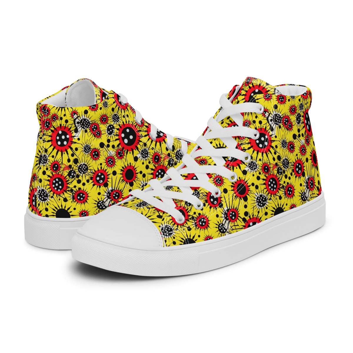 Virus Attack - Yellow/Red - Women’s Shoe - Image 22