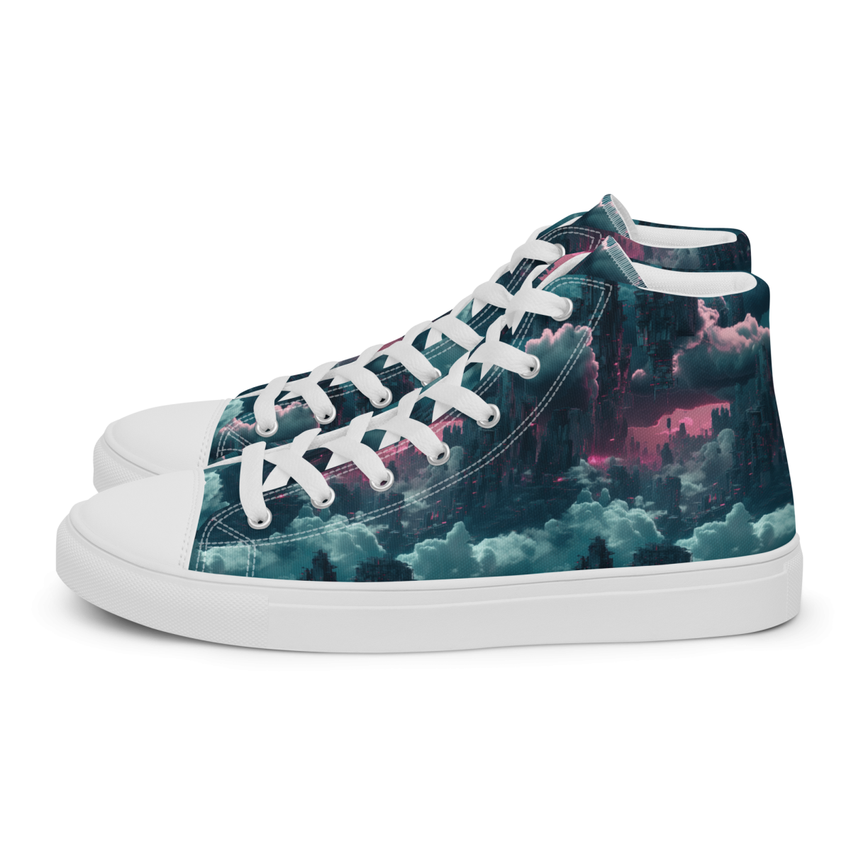Cloudy Skyscraper - Blue/Magenta - Women’s Shoe - Image 36
