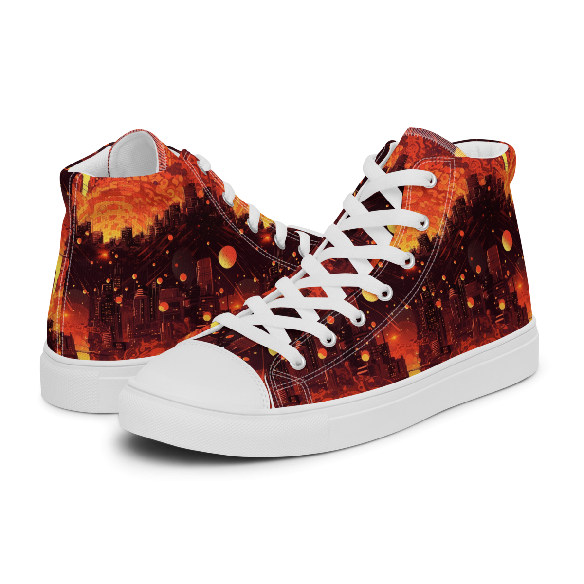 Spiral Flame - Orange/Black - Women’s Shoe - Image 22