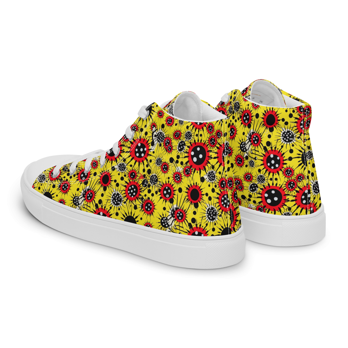 Virus Attack - Yellow/Red - Women’s Shoe - Image 38