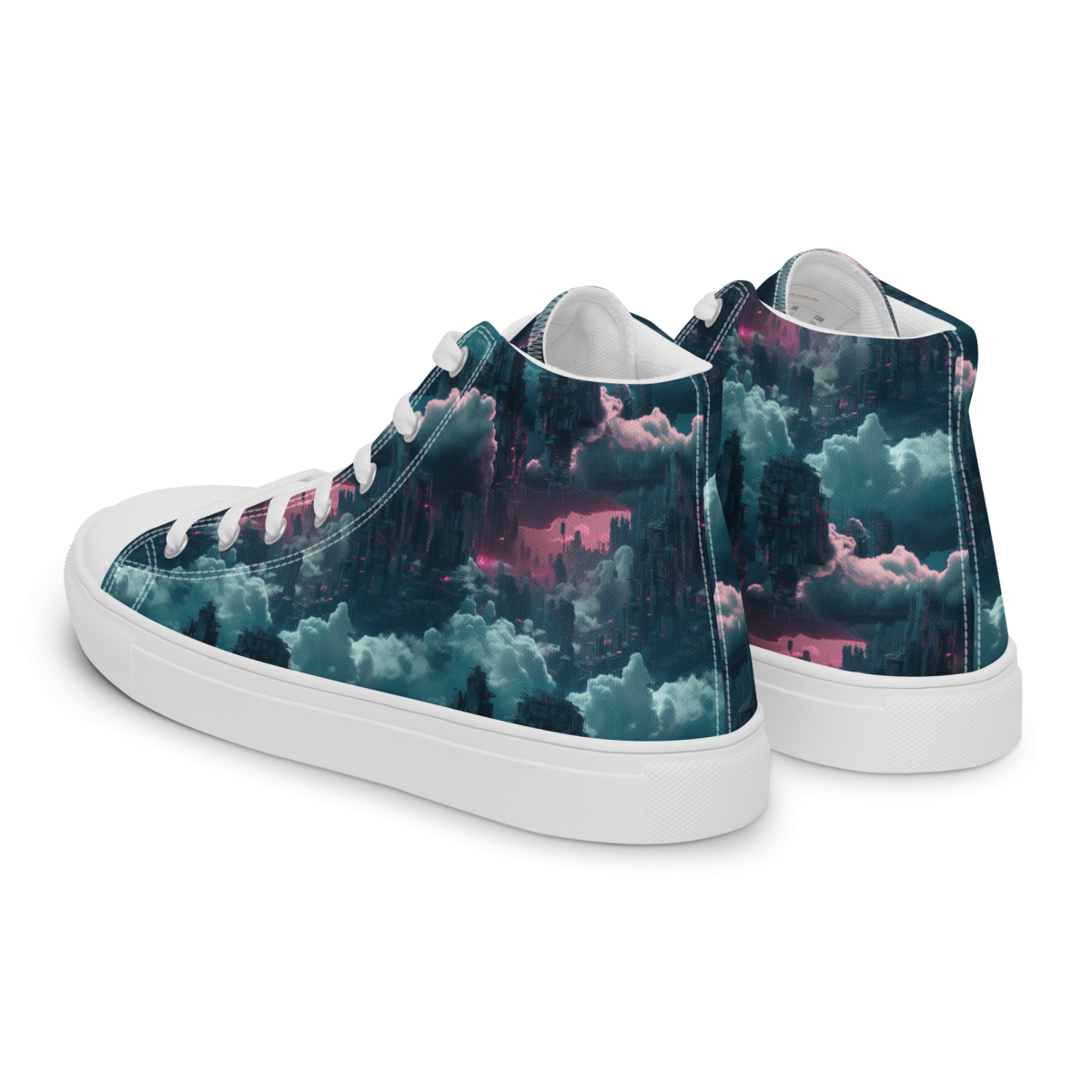 Cloudy Skyscraper - Blue/Magenta - Women’s Shoe - Image 38