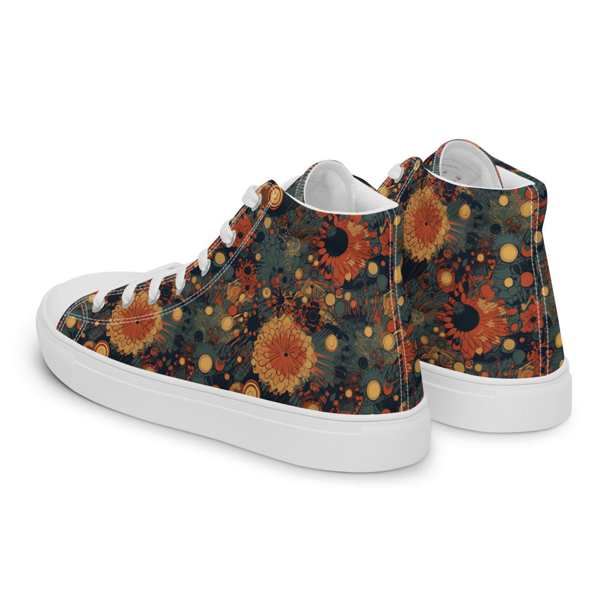 Trampled Flowers - Green/Blue - Women’s Shoe - Image 38