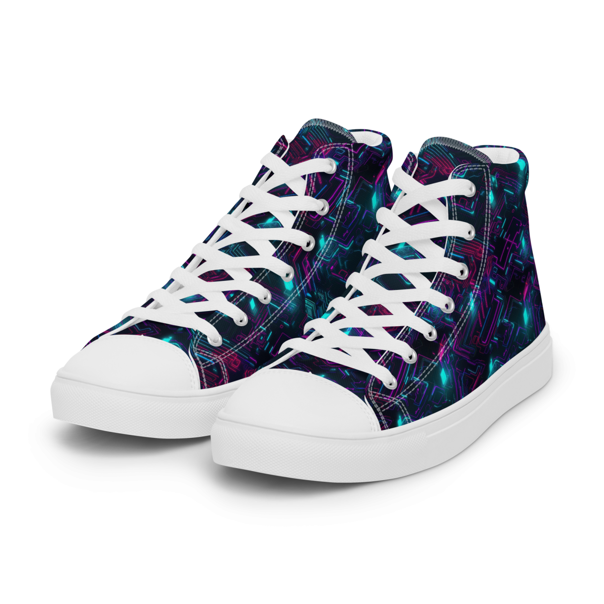 Cyberspace Circuits - Blue - Women’s Shoe - Image 38