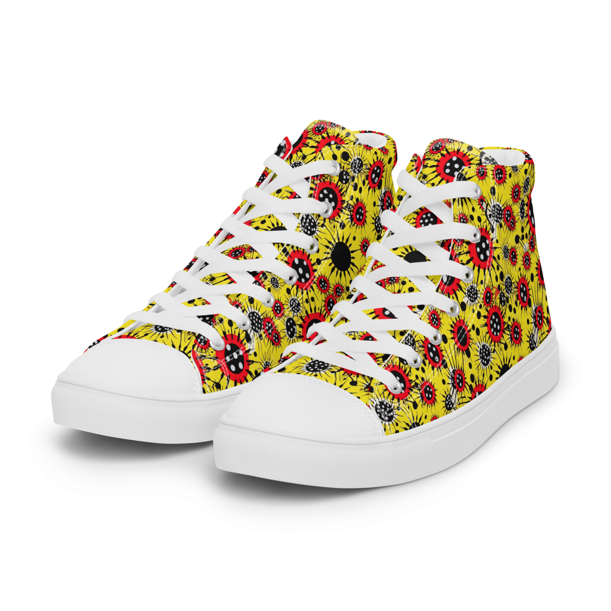 Virus Attack - Yellow/Red - Women’s Shoe - Image 39