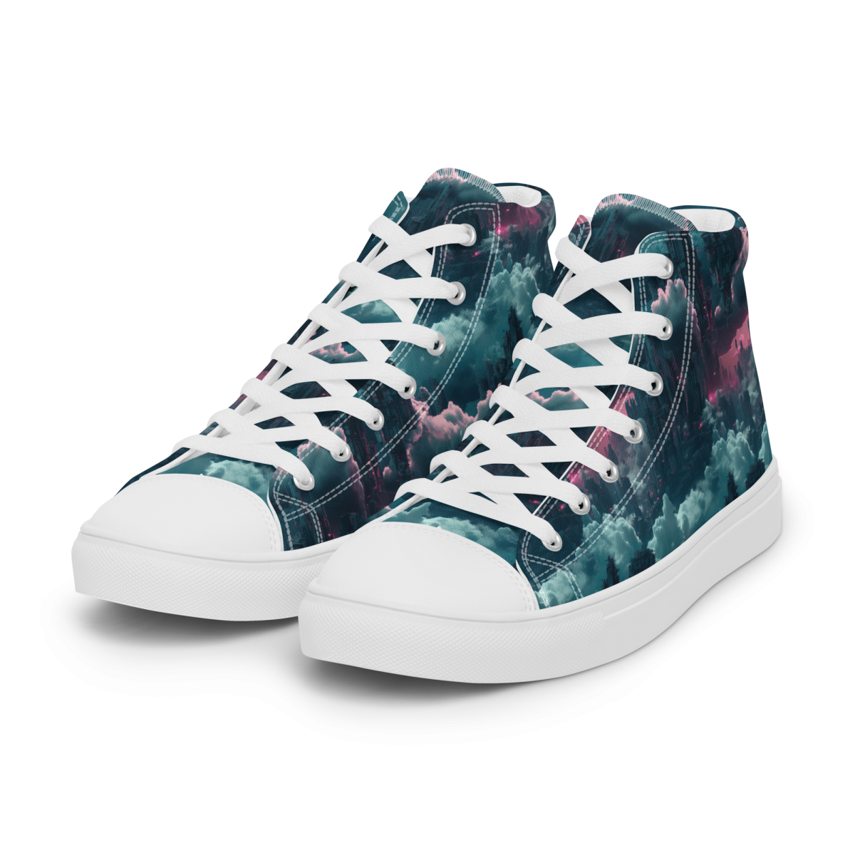 Cloudy Skyscraper - Blue/Magenta - Women’s Shoe - Image 39