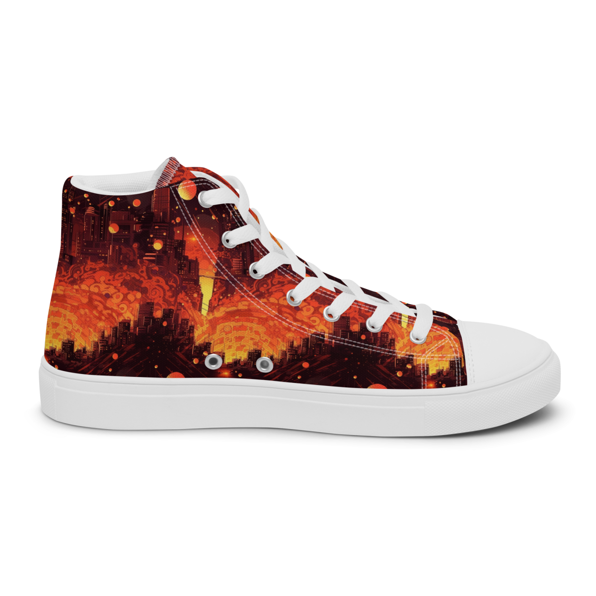 Spiral Flame - Orange/Black - Women’s Shoe - Image 24