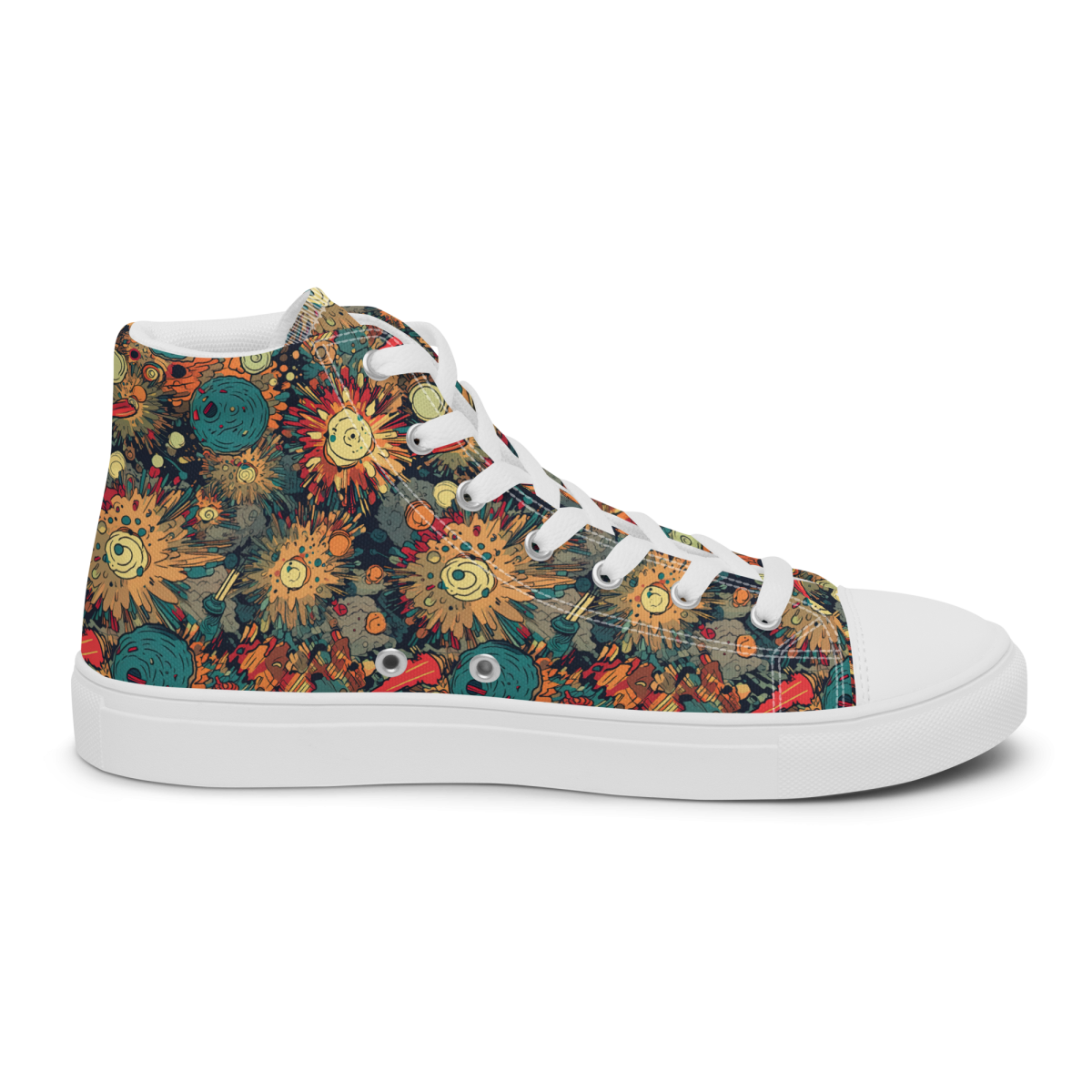 Flaming Fission - Blue/Yellow - Women’s Shoe - Image 23