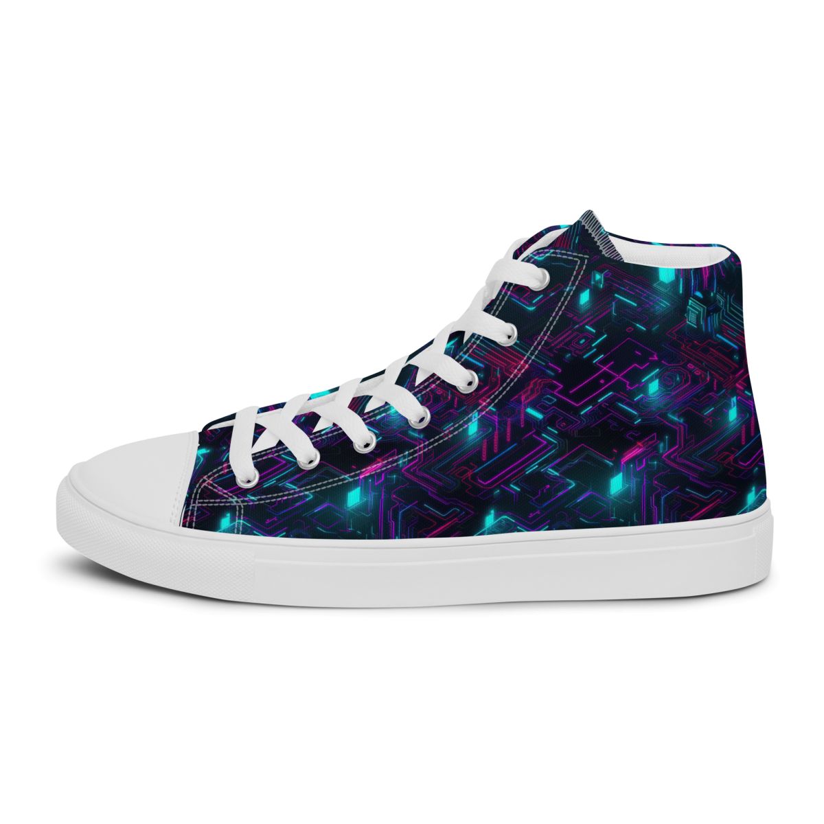 Cyberspace Circuits - Blue - Women’s Shoe - Image 22