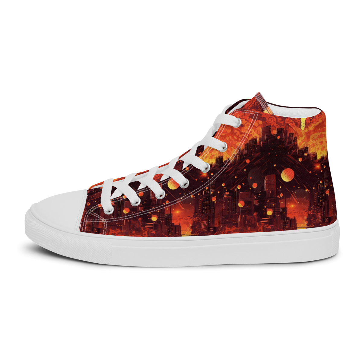 Spiral Flame - Orange/Black - Women’s Shoe - Image 23