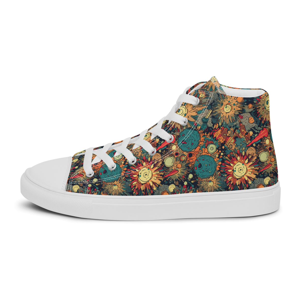 Flaming Fission - Blue/Yellow - Women’s Shoe - Image 22