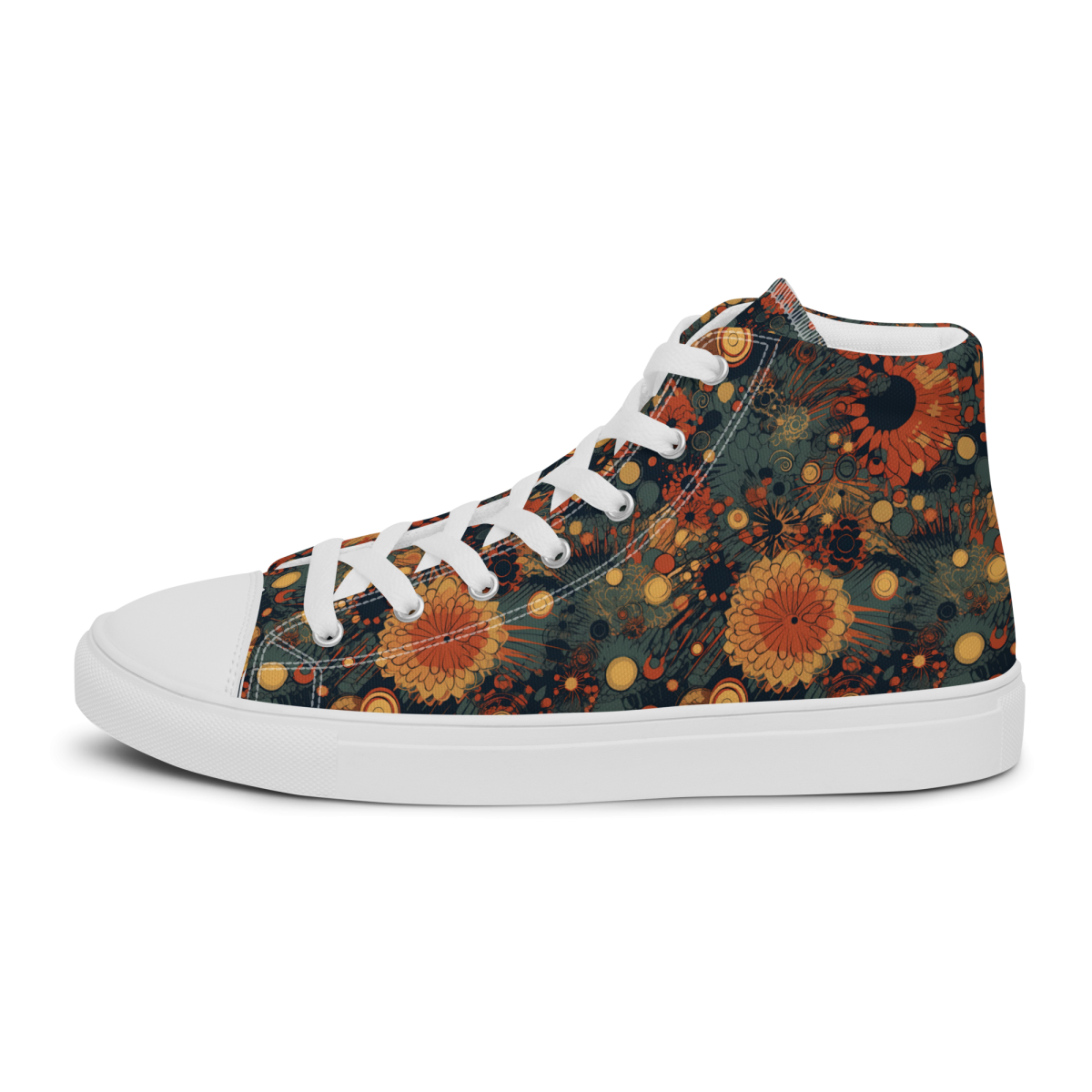 Trampled Flowers - Green/Blue - Women’s Shoe - Image 23