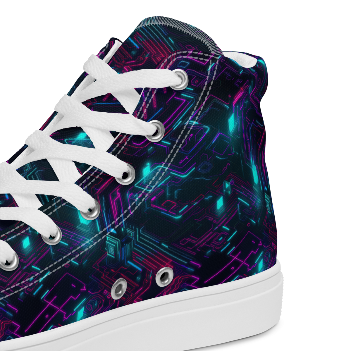 Cyberspace Circuits - Blue - Women’s Shoe - Image 16