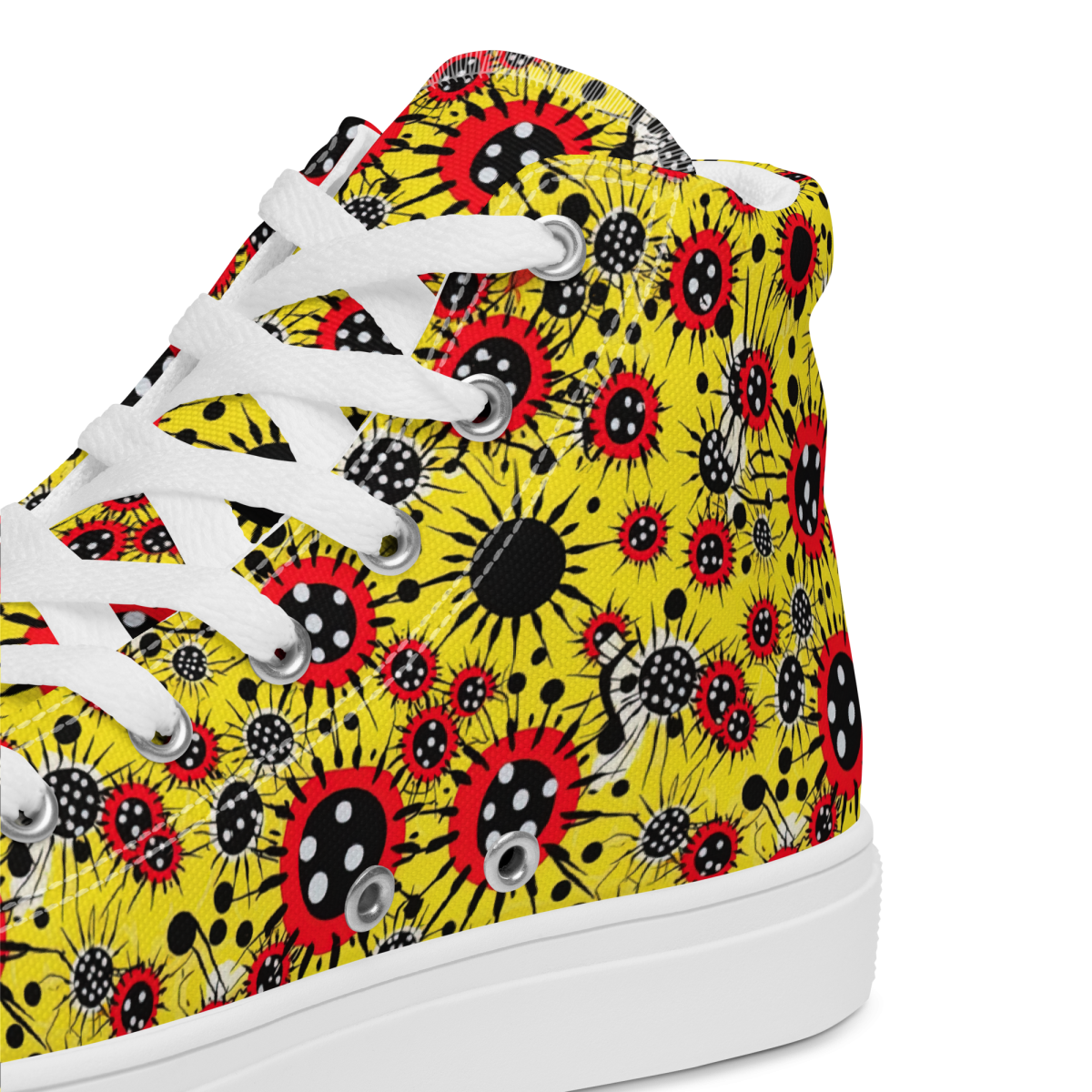 Virus Attack - Yellow/Red - Women’s Shoe - Image 17