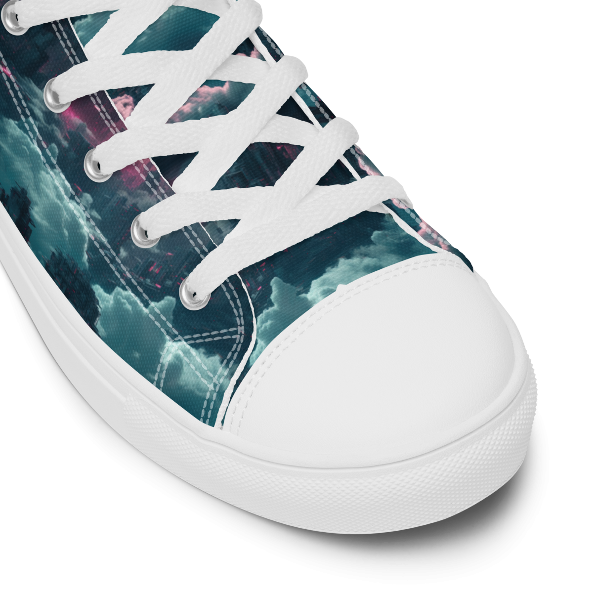 Cloudy Skyscraper - Blue/Magenta - Women’s Shoe - Image 18