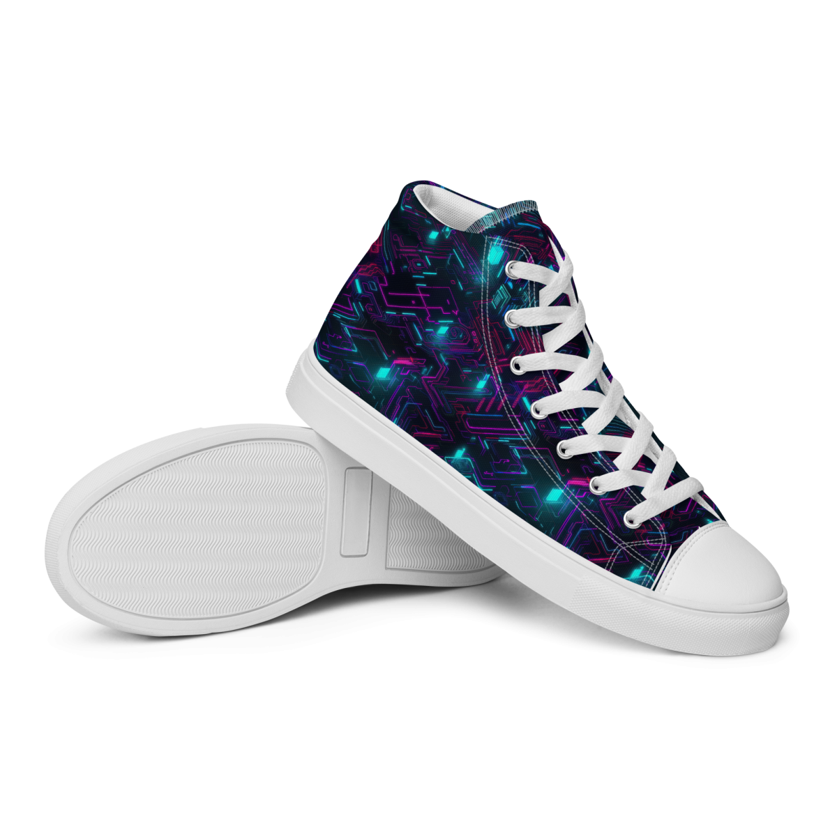 Cyberspace Circuits - Blue - Women’s Shoe - Image 24