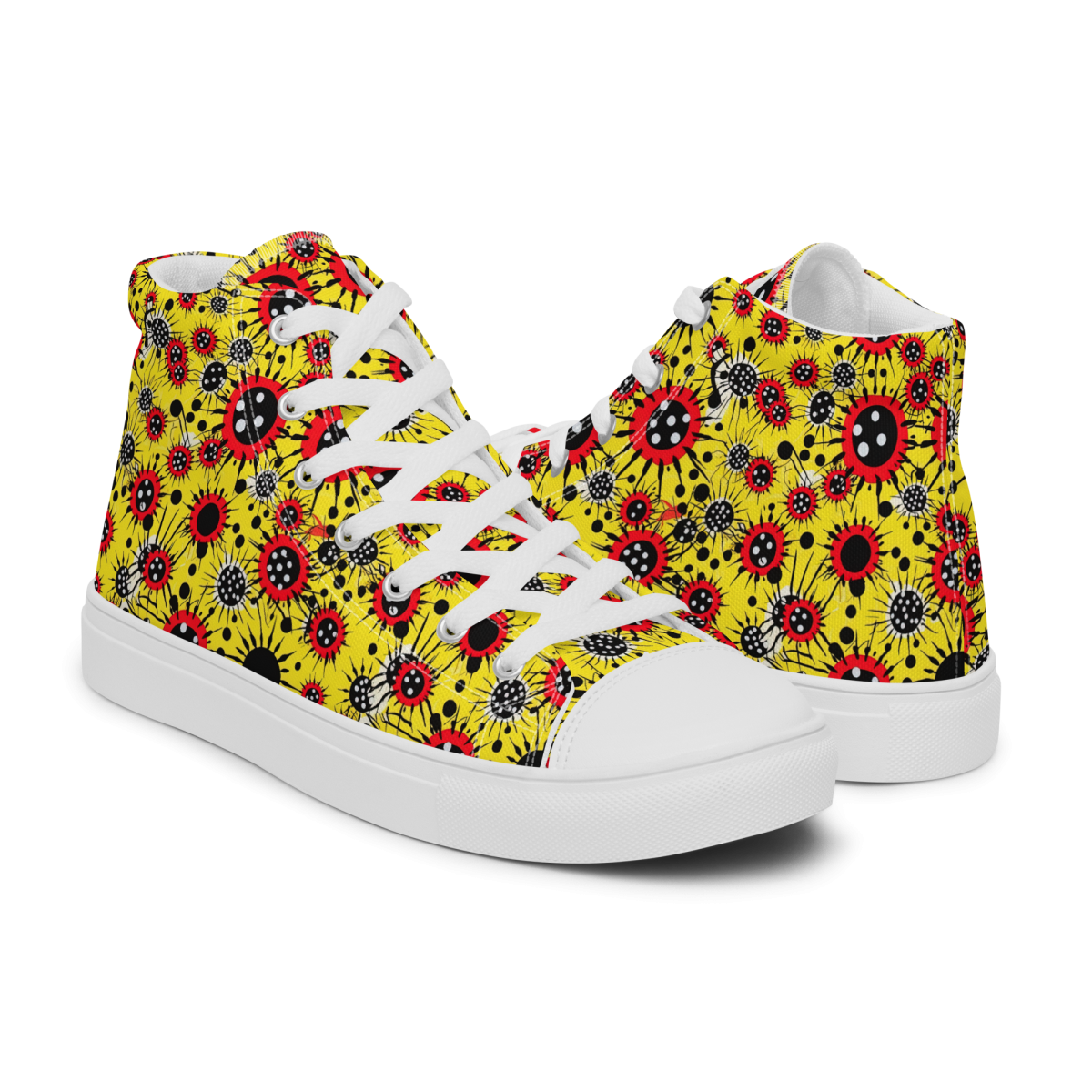 Virus Attack - Yellow/Red - Women’s Shoe - Image 21