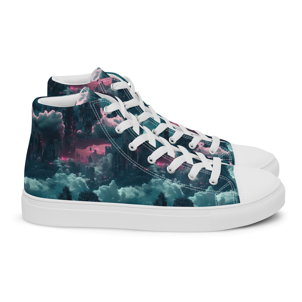 Cloudy Skyscraper - Blue/Magenta - Women’s Shoe - Image 40
