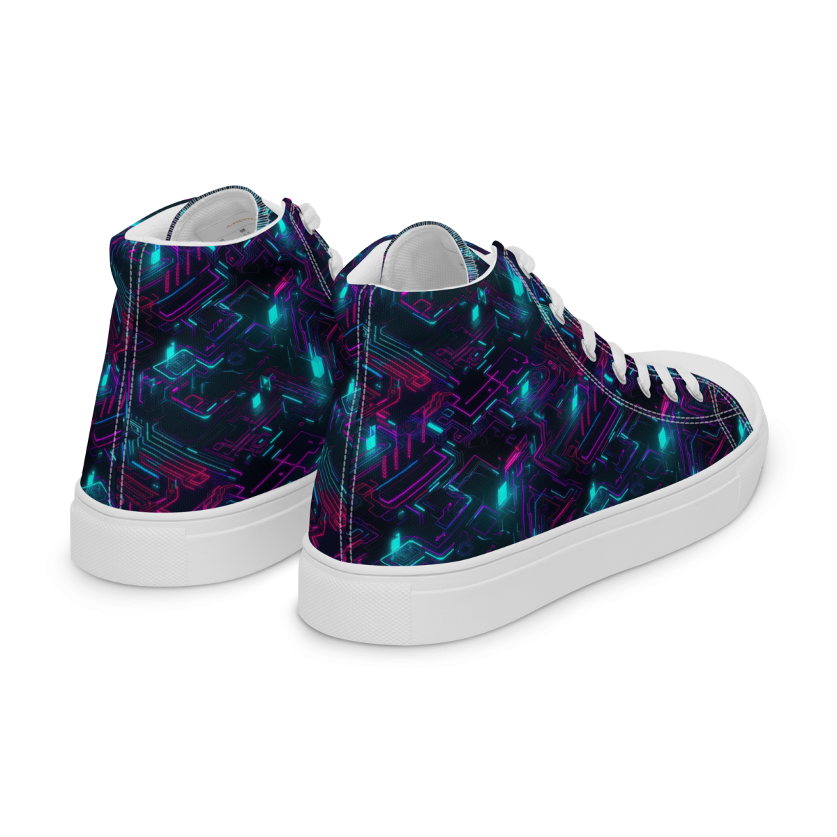 Cyberspace Circuits - Blue - Women’s Shoe - Image 40