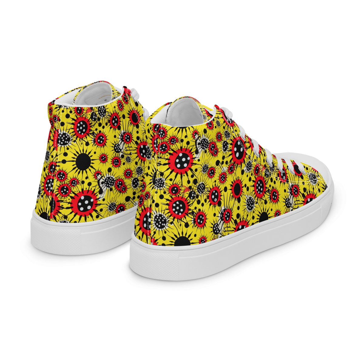Virus Attack - Yellow/Red - Women’s Shoe - Image 41